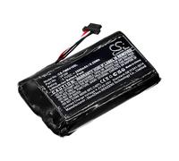 TECHTEK Battery 2500mAh compatible with [TomTom] 4GE40, Great Rides Edition, Rider 400, Rider 410, 550 replaces LHA11133000, LHA11138000, VF3W