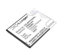 TECHTEK Battery 2500mAh compatible with [Wiko] Pulp 3G, Pulp 4G, Rainbow Jam 4G, Robby, Tommy replaces 5251, S104-V02000-000, S104-V02000-001, S104-V02000-012