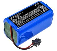 TECHTEK Battery 2600mAh compatible with [Conga] 1090, 1090 Connected, 1099, 1790 Titanium, 1790 Ultra, Vital, 990, 990 Vital, Excellence for [Solac] AA3402, Lucid i10, for [Cecotec] CON FBA