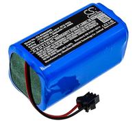 TECHTEK Battery 2600mAh compatible with [DEEBOT] for 600, for 601, for 605, for 710, for 715, for Deebot 500, for Deebot N79SE, for SH122HA, for [Proscenic] for 850P, for 850T, for [Ecovacs] for FBA