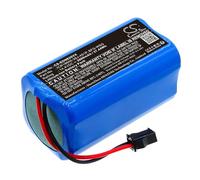 TECHTEK Battery 2600mAh compatible with [DEEBOT] for 600, for 601, for 605, for 710, for 715, for Deebot 500, for Deebot N79SE, for SH122HA, for [Proscenic] for 850P, for 850T, for [Ecovacs] for FBA