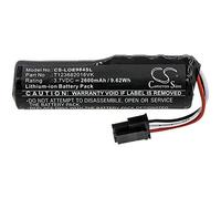 TECHTEK Battery 2600mAh compatible with [Logitech] 984-001405, S-00170, Ultimate Ears Boom 3 replaces T123682016VK