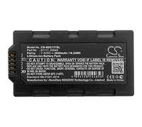 TECHTEK Battery 2600mAh compatible with [Sokkia] Juniper Mesa Field, Topcon Tesla replaces 20545, 61117