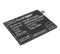 TECHTEK Battery 2600mAh compatible with [Wiko] Darkside, Darside, for [BLU] L110, Life View, P104, for [MAXON] MX X3, MX-X3, T-King MX X3, T-King MX-X3 replaces TLG13I01, TLG15G08