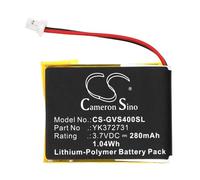 TECHTEK Battery 280mAh compatible with [Golf Buddy] DSC-GB750, DSC-GB900, Voice 2, Voice GPS Rangefinder, Plus, VS4 GPS Rangefinder, VS4 replaces PL482730, YK372731
