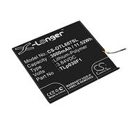 TECHTEK Battery 3000mAh compatible with [BlackBerry] BBA100-1, BBA100-2, DTEK60, for [Alcatel] Idol 4 Pro, Idol 4s Dual Sim, One Touch 4 Pro, One Touch TD-LTE, 4S, 4S LTE, OT-6070, OT-6070K, OT-6070O