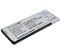 TECHTEK Battery 3000mAh compatible with [Samsung] Galaxy Note 4 (China Mobile), SM-N9100, SM-N9106, SM-N9106W, SM-N9108, SM-N9108V, SM-N9109W, SM-N910F, SM-N910G, SM-N910P replaces EB-BN916BBC