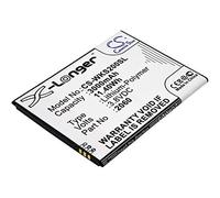 TECHTEK Battery 3000mAh compatible with [Wiko] L5261AE, Pulp Fab, Pulp FAB 4G, S5260AP, Slide 2, for [Casper] Via V6X replaces 5260, S104-N77000-002, S104-N77000-008, S104-N77000-012