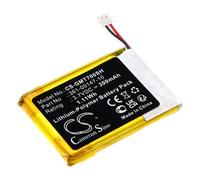 TECHTEK Battery 300mAh compatible with [Garmin] fenix 7X, Tactix 7 replaces 361-00147-10