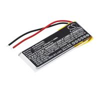 TECHTEK Battery 320mAh compatible with [Cardo] Q1, Q3, for [Scala Rider] Q3, Rider FM, Rider Solo replaces WW452050PL, WW452050PLC