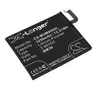 TECHTEK Battery 3250mAh compatible with [Redmi] 6, 6 Dual SIM TD-LTE, for [Xiaomi] Mi Mi Dual SIM, TD-LTE, Mi6 Ceramic Gold Editio, Mi6 Ceramic Gold Edition Redmi Redmi Sagit replaces BM39