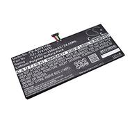 TECHTEK Battery 3300mAh compatible with [Asus] VivoTab TF810CD replaces 0B200-00090000, 0B200-00100100, C21-TF810CD