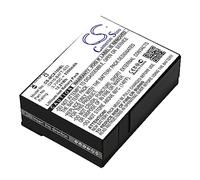 TECHTEK Battery 3300mAh compatible with [M3 Mobile] Orange, OX10, OX10 RFID replaces OX10-BATT-S33