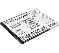 TECHTEK Battery 3350mAh compatible with [Microsoft] Cityman, Lumia 950 XL, Lumia 950 XL Dual SIM, for [Nokia] Cityman, Dual SIM replaces BV-T4D