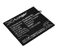 TECHTEK Battery 3400mAh compatible with [Meizu] 15 Plus, 15 Plus Dual SIM, Dual SIM TD-LTE, M891Q replaces BA891