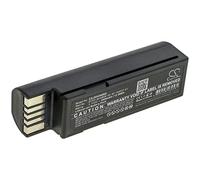 TECHTEK Battery 3400mAh compatible with [Zebra] DS3600, DS3678, EVM, LI3600, LI3678, LS3600, LS3678 replaces 82-166537-01, BT-000341-01, BTRY-36IAB0E-00 FBA