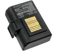 TECHTEK Battery 3400mAh compatible with [Zebra] QLN220, QLn220HC, QLN320, QLn320HC, ZQ500, ZQ510, ZQ520, ZQ521, ZQ610, ZQ610HC, ZQ620, ZQ620HC, ZR628, ZR638 replaces AT16004, BTRY-MPP-34MA1-01, B FBA