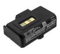 TECHTEK Battery 3400mAh compatible with [Zebra] RW220, RW320 replaces AK18026-002, CT17497-1