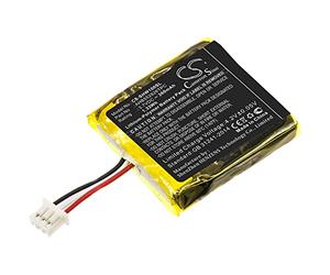 TECHTEK Battery 360mAh compatible with [Sennheiser] DW 10, EPOS SDW 10, GSP670, IMPACT SDW HS, IMPACT 5013, 5014, 5015, 5016, HS, 5013, 5014, 5015, 5016 replaces 1000806, AHB552826TPC