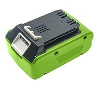 TECHTEK Battery 4000mAh compatible with [GreenWorks] 10-Inch Cordless Chainsaw 20362, 130MPH Cordless G24 Sweeper, 20-Inch Pole Hedge Trimmer, 2000007, 2000107, 20362 Chainsaw, 2100007, 2100107, 22-I