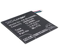 TECHTEK Battery 4000mAh compatible with [LG] Pad 7.0, V400, V410 replaces BL-T12, EAC62438201