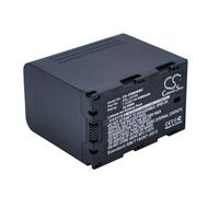 TECHTEK Battery 4400mAh compatible with [JVC] GY-HM200, GY-HM200E, GY-HM200ESB, GY-HM600, GY-HM600E, GY-HM600EC, GY-HM600U, GY-HM620E, GY-HM650, GY-HM650EC, GY-HM650U, GY-HM660RE, GY-HMQ10, GY-HMQ10E