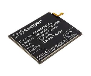 TECHTEK Battery 4400mAh compatible with [Samsung] Galaxy A70, Galaxy A70 2019, SM-A705, SM-A705 SM-A705F, SM-A7050, SM-A705F/DS, SM-A705FN, SM-A705FN/DS, SM-A705GM, SM-A705MN replaces EB-BA705ABE, EB