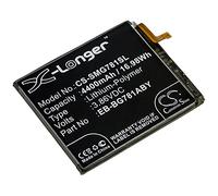 TECHTEK Battery 4400mAh compatible with [Samsung] Galaxy S20 Fan Edition, Galaxy S20 FE 5G, SM-G780F, SM-G780F/DSM, SM-G780G/DS, SM-G7810, SM-G781A, SM-G781B, SM-G781B/DS, SM-G781U, SM-G781U1, SM-G78