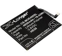 TECHTEK Battery 4850mAh compatible with [Motorola] Moto E4 Plus, Moto E5 Plus, XT1765, XT1766, XT1767, XT1768, XT1770, XT1771, XT1774, XT1775, XT1776, XT1924, XT1924-1, XT1924-2, XT1924-3, XT1924 FBA