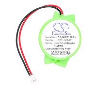 TECHTEK Battery 550mAh compatible with [Mitsubishi] GOT 1000 series display terminals, GT10 graphic terminals, GT11 graphic replaces FX3U-32BL, GT11-50BAT
