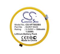 TECHTEK Battery 550mAh compatible with [VeriFone] 802B-WW-M05, NURIT 8020