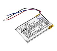 TECHTEK Battery 600mAh compatible with [JBL] Clip, Clip plus, Clip+, Micro 2, Micro II replaces FT403048P