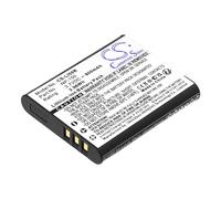 TECHTEK Battery 800mAh compatible with [GE] 10502 PowerFlex 3D, DV1, G100, Imaging J1470S-RD, J1470, J1470 S, J1470S, PJ1, Smart J1470S-SL, for [Ricoh] CX3, CX4, CX5, CX6, FT822457P, HZ15, PX, S09108