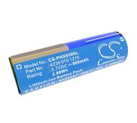 TECHTEK Battery 800mAh compatible with [Oral-B] 10000, 3765, 3766, 3767, 3771, 7000, 8000, 9000, Genius X, Smart 6000, for [Philips] DiamondClean, EasyClean, ExpertClean, FlexCare, FlexCare Plati FBA