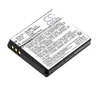 TECHTEK Battery 850mAh compatible with [Canon] Digital IXUS 100 IS, Digital IXUS 110 IS, 120 130, 30, 40, 50, 55, 60, 65, 70, 75, 80 i Zoom, i7 Zoom, WIRELESS, 115 HS, IXY 210 IXY 210F, 410F, 510 600