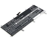 TECHTEK Battery 8600mAh compatible with [DELL] Venue 10 5000, Venue 10 5050 replaces 069Y4H, 8WP5J