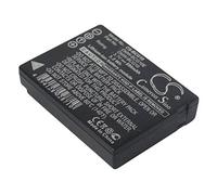 TECHTEK Battery 890mAh compatible with [Panasonic] for Lumix DMC-3D1, for Lumix DMC-3D1K, for DMC-TZ10, for DMC-TZ10EG-A, for DMC-TZ10EG-K, for DMC-TZ10EG-R, for DMC FBA