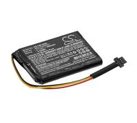 TECHTEK Battery 950mAh compatible with [TomTom] 1EK0.052.02, 4EK0.001.02, Go 50, Go 500, GO 600, One 140, One 140S, 140S US replaces 6027A0089521, AHA11110005, FMB0932008731, P2, VF65, VF6D, VF6S
