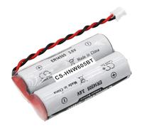 TECHTEK battery compatible with [Honeywell] Security MB replaces 015605