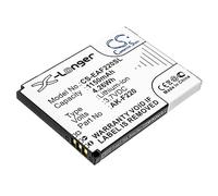 TECHTEK Battery Compatible with [Tiptel] Ergophone 6060, for [Emporia] F220, FLIP Basic, FLIPbasic Replaces AK-F220, for SD474050A FBA