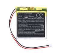 Techtek Battery CS-ACR130MB Compatible with AC1300, AC1300-D, AC1320 Monitor Replaces Angelcare 1ICP5/46/45