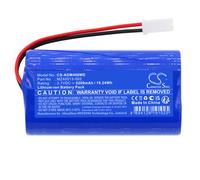Techtek Battery CS-ADM400MD Compatible with chair scale, M400020 Replaces ADE MZ40013-002