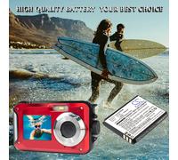 Techtek Battery CS-AFP800MC Compatible with Realishot WP8000 Replaces AgfaPhoto BP-5M