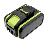 Techtek Battery CS-ALK100PW Compatible with 34.8 Li lawn mover, CSA 2020 (113538), Easy Flex 34.8 Li Lawnmower, Easy Flex CSA 2020, Easy Flex CSA