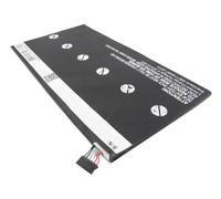 Techtek Battery CS-AUT100SL Compatible with T100, T100T, T100T TABLET, T100TA, Transformer Book T100, Transformer Book T100T, Transformer Book