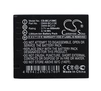 Techtek Battery CS-BCJ13MC Compatible with D-LUX5, D-LUX5E, D-LUX6, Lumix DMC-LX5, Lumix DMC-LX5GK, Lumix DMC-LX5K, Lumix DMC-LX5W, Lumix