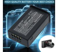 Techtek Battery CS-BDC13MC Compatible with Silver 19800, T, T (Typ 701), T Digital Camera, TL, TL2 Replaces Leica BP-DC13