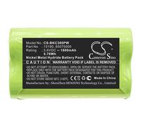 Techtek Battery CS-BKC360PW Compatible with KC360H Replaces Black & Decker 15190, 85075000