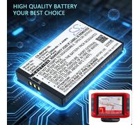 Techtek Battery CS-BKP001SL Compatible with Traffic Assist 7916, Traffic Assist Pro, Traffic Assist Pro Ferrari 7929 Replaces Becker 38799440