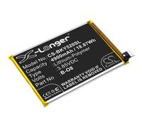 Techtek Battery CS-BKY520SL Compatible with Y52s Replaces VIVO B-O8